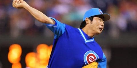 上原浩治が3戦ぶりに失点記録、新人ホスキンスに左中間ソロ許し1回1失点