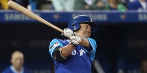 青木宣親5号ソロを含む今季5度目3安打と爆発、チーム全得点を1人で挙げる