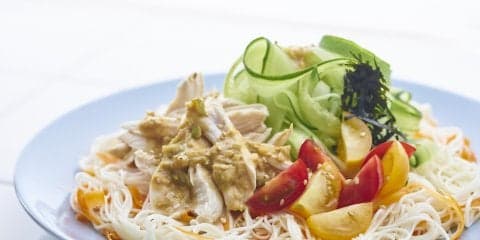 ひと皿で栄養満点！ツルツル食べられる冷やし麺【スポーツキッズのためのガッツリ飯 Vol.7】