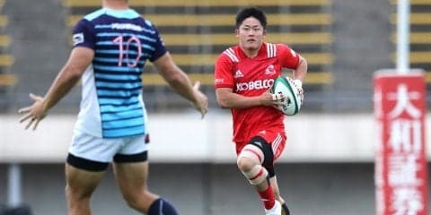  悔しさを成功に変える。神戸製鋼コベルコスティーラーズ WTB清水晶大 