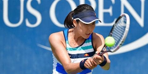 ケガから復帰の江口がグランドスラム・デビュー「うれしいけど、物足りなさ感じた」 [全米オープン]