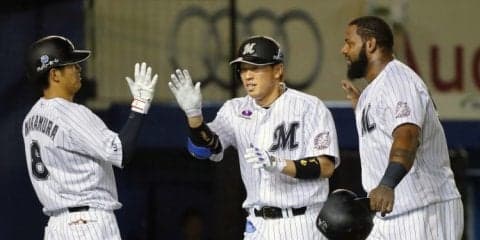 猪本プロ初打点＆角中3安打3打点！千葉ロッテが快勝！