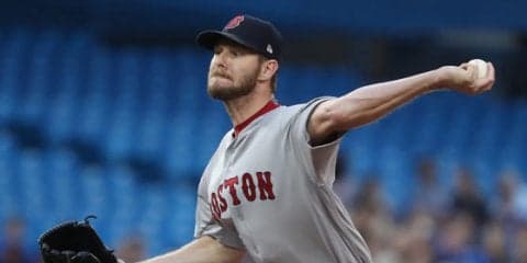 Rソックス左腕セールが1500奪三振！　1290イニングでの達成はMLB史上最速
