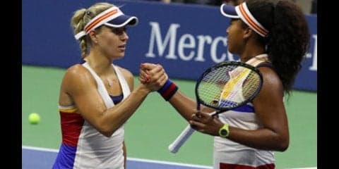 どちらがシードなのか。大坂なおみ、全米OPで元女王ケルバーに圧勝