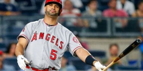 稀代の強打者プホルスに異変!?　MLB史上初ベスト＆ワースト選手の可能性