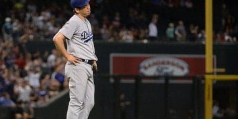 前田健太が今季最短3回＆米ワースト7失点KOで6敗目、ド軍は今季初5連敗