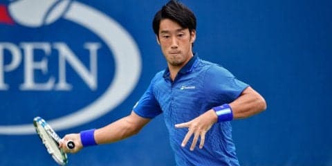 男子シングルス2回戦、杉田祐一が第2セットは奪われる[全米オープン]
