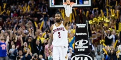 カイリー・アービングが6年間を過ごしたキャブズの本拠地、クリーブランドに感謝のメッセージ「感謝の気持ちは不滅」