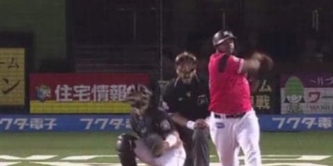 HR量産態勢のロッテ・ペーニャ、来季も日本で？　「フルで戦いたい気持ちある」