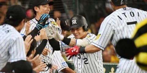 阪神の2年目坂本が3安打4打点！初のお立ち台へ！