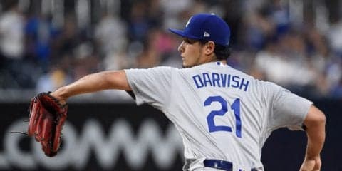 【MLB】ダルビッシュ、9勝目ならず　4回途中5失点で降板