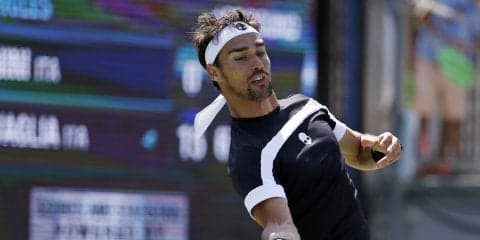 フォニーニ、ダブルストーナメントから追放。シングルス中の行為で[全米オープン]