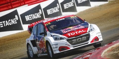 世界RXフランス：中間リザルトはローブとクリストファーソンが同点首位