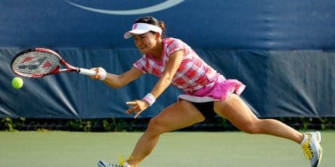 女子ダブルスで青山／ザオシャンが悔しい逆転負けで3回戦敗退[全米オープン]