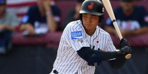 侍ジャパン、清宮の犠牲フライなどで初回2点先制！
