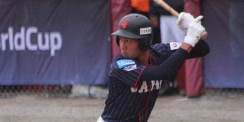 侍、6回に逆転に成功！　3安打＆相手失策が絡み2得点