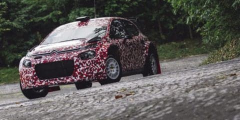 シトロエン、動画の正体はC3のR5マシン 初の走行テストを今週実施