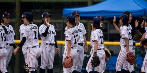侍J女子代表が開幕4連勝で初アジア女王決定、吉井主将「実感がありません」