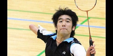 東京の新種目パラバドミントンで金メダルを狙う。正垣源の頭脳と身体