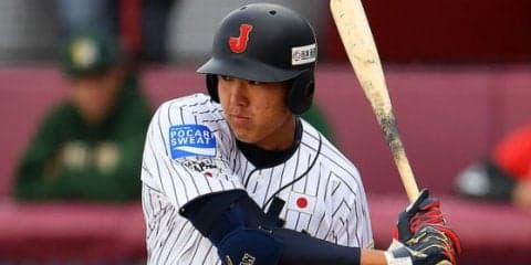 侍ジャパン、4回追いつかれるも安田が勝ち越し適時二塁打！