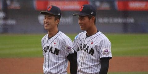 腹を締めて左目で見る…打率5割、侍U-18打線を牽引する小園のアプローチ
