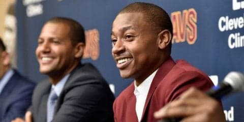 キャバリアーズの一員となったアイザイア・トーマス「現実的に優勝が狙える環境に身を置くことができて興奮している」