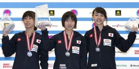 森秋彩が金！日本女子が再び表彰台を独占／世界ユース選手権 インスブルック2017【リード／ユースB】