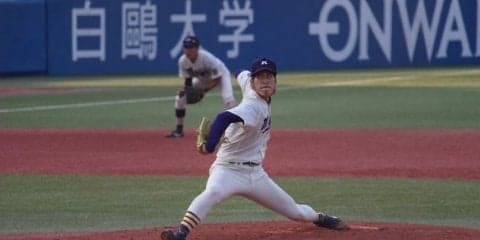 ドラフト候補左腕・齊藤大将が初完投初完封。明大が早大に快勝【東京六大学野球】