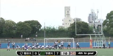 龍谷大学 vs 京都大学 (王子スタジアム)