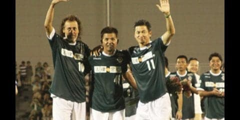 60歳ラモスの怒声とパス。永井秀樹が引退試合で伝えたかったこと