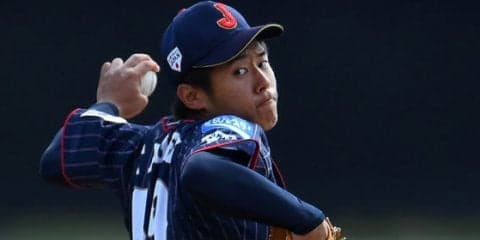 左腕・田浦が日本から唯一ベストナイン選出　救援5戦で2安打無失点27K