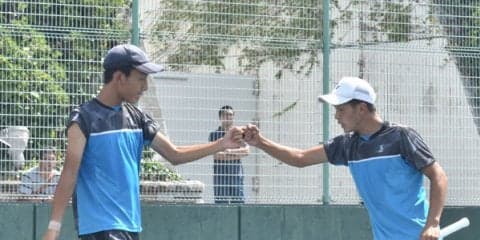 男子の1部リーグ第3戦が終了 [H29東海大学テニスリーグ]