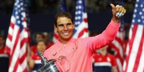 ラファエル・ナダル、完勝で全米オープン4年ぶり制覇「信じられない」