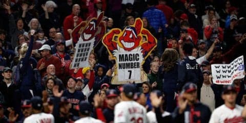 18連勝インディアンスがア・リーグ最高勝率に躍進、先発防御率は驚異1.94