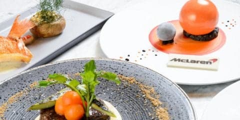 「マクラーレンをイメージしたディナー」も限定で提供へ…ヒルトン東京お台場