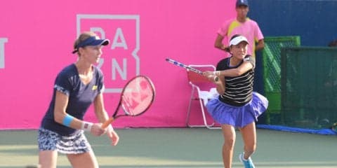 奈良くるみは2回戦でワン・チャンに敗退、二宮／ボラコバと青山／ヤンが準決勝で対戦へ [JAPAN WOMEN'S OPEN]