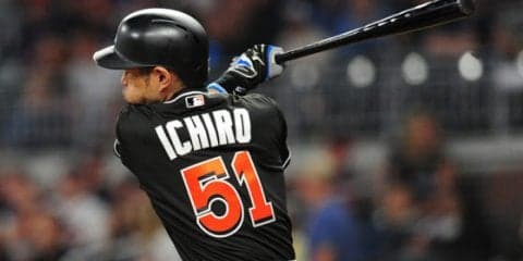 【MLB】イチロー米史上最年長中堅スタメン更新、43歳327日で鮮やかな左前ヒット