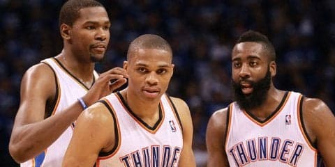 打倒ウォリアーズの最先鋒へと成長したロケッツ、エースのジェームズ・ハーデンは2012年のサンダーと比較し「似ている」