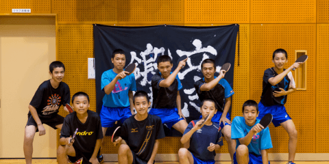 部員9人でも勝てる！佐賀の山奥に「伝統の卓球強豪校」があった