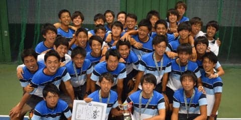 男女ともに中京大学が優勝 [H29東海大学テニスリーグ]