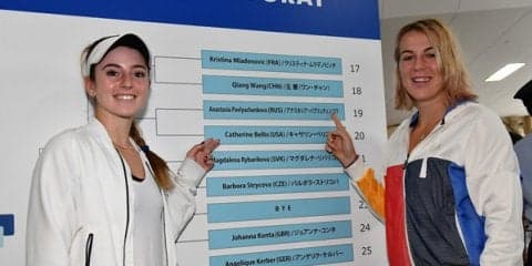 本戦ドローが決定、大坂なおみは1回戦でケルバーと再戦へ [東レPPO]