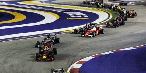 【F1】ナイトレースでお馴染みのシンガポールGP、2021年まで開催延長が決定