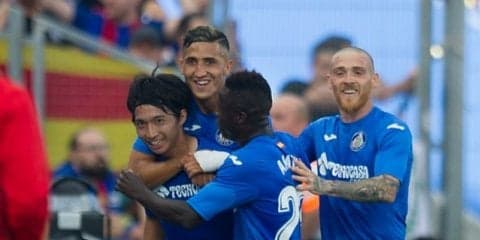 柴崎岳が今季初ゴール、バルセロナ相手に強烈ボレー