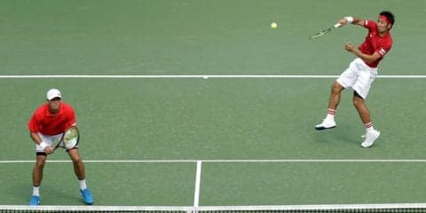 マクラクラン勉／内山靖崇はストレートで敗退、ブラジルが1勝目 [デ杯ワールドグループ・プレーオフ 日本対ブラジル]