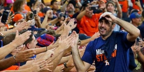 アストロズが16年ぶりに地区優勝、独走でア・リーグ西地区制覇