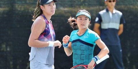 前週優勝の青山修子／ヤン・ザオシャンは1回戦で第4シードに敗退 [東レPPO]