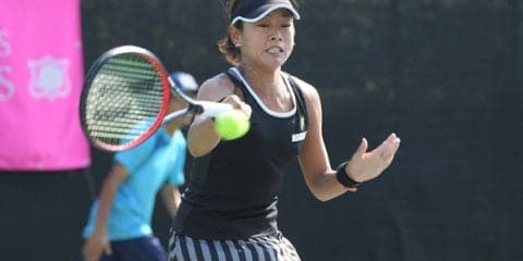 波形純理と澤柳璃子がダブルスで今季のWTAツアー初勝利 [広州国際女子オープン]