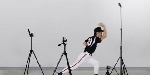 トレーニングを効果的にするマルチアングル動画撮影システム「キメカスポーツ」発売