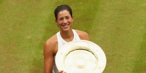 ムグルサ、初の女子テニス世界ランク1位に感激