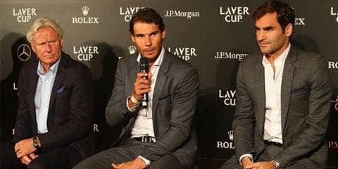 フェデラーとナダルはダブルスをプレーすることで合意、その決断はボルグ次第 [レーバー・カップ]
